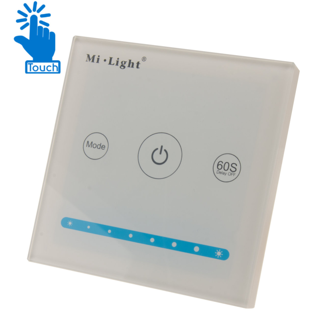 BBAtechniek - Umbrië LED dimmer 12V 24V 5A touch bediening (1x)