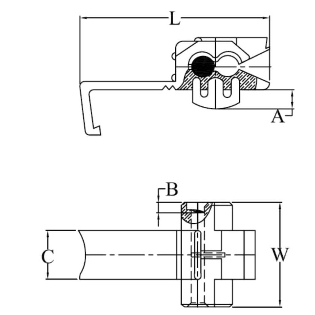 BBAtechniek - Aftakconnector 1.5-2.5mm² blauw (100x)
