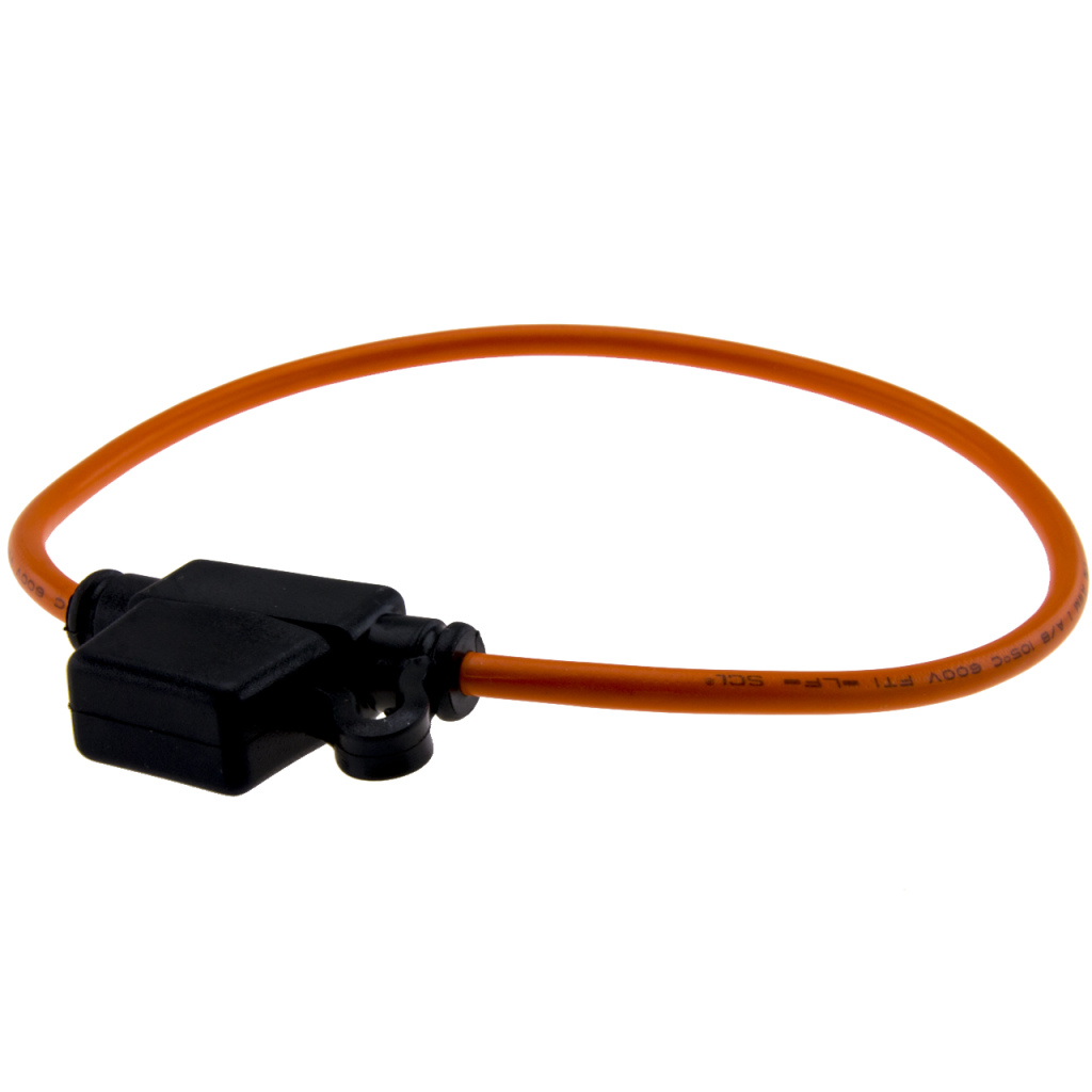 BBAtechniek - Steekzekeringhouder mini met kap 3.0mm²  (1x)