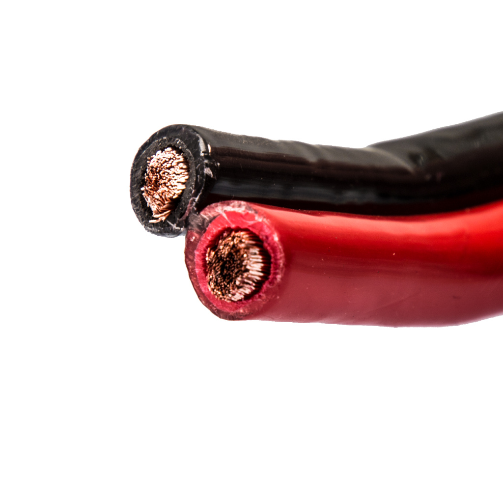 BBAtechniek - Kabel 2-aderig 2x16mm2 rood/zwart Twinflex (1m) 
