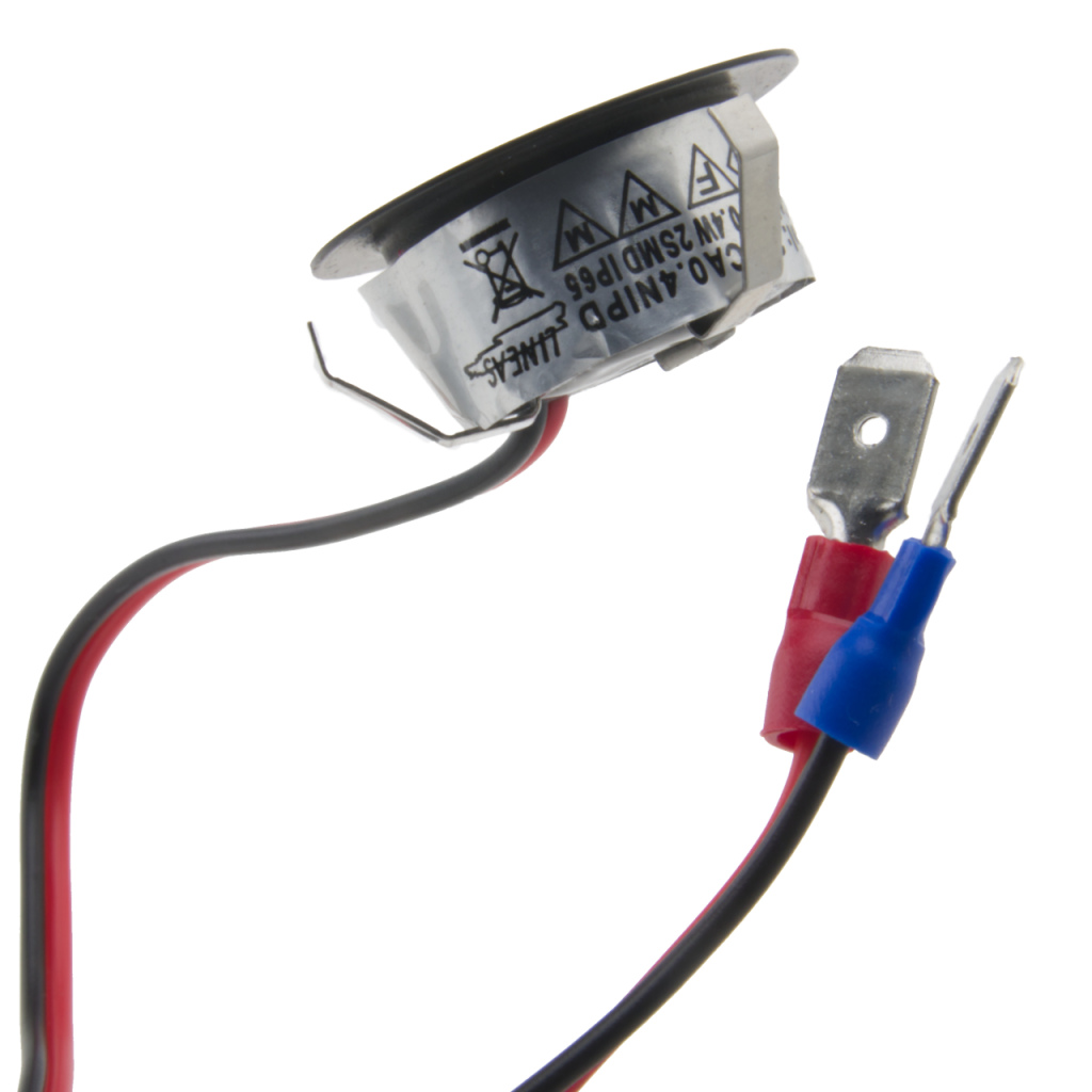 BBAtechniek - Piatto LED spot zwart 12V 0.4W (1x)