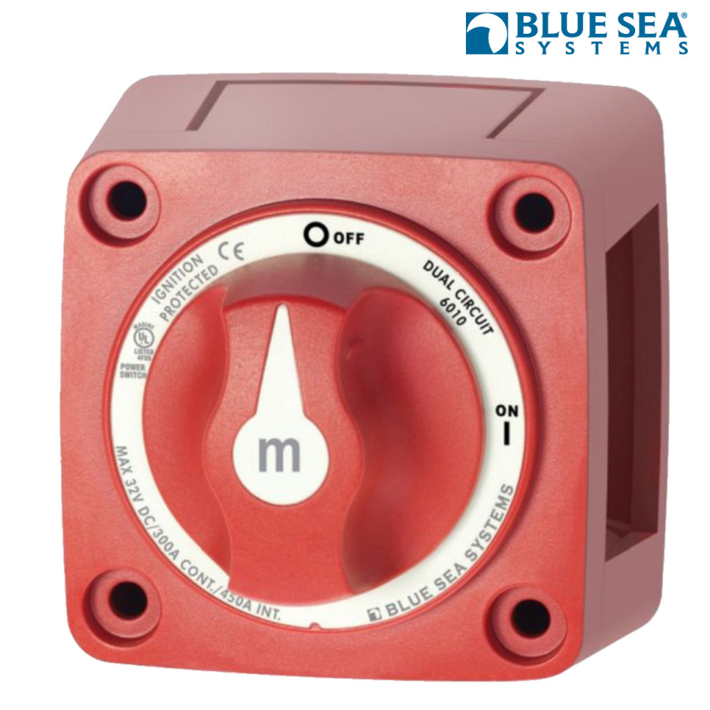 BBAtechniek - Blue Sea Systems hoofdstroom schakelaar 300A (1x)
