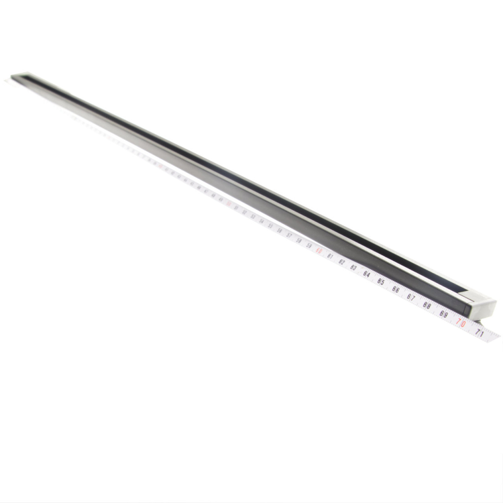 BBAtechniek - Lanciano rail 70cm mat zwart (1x)