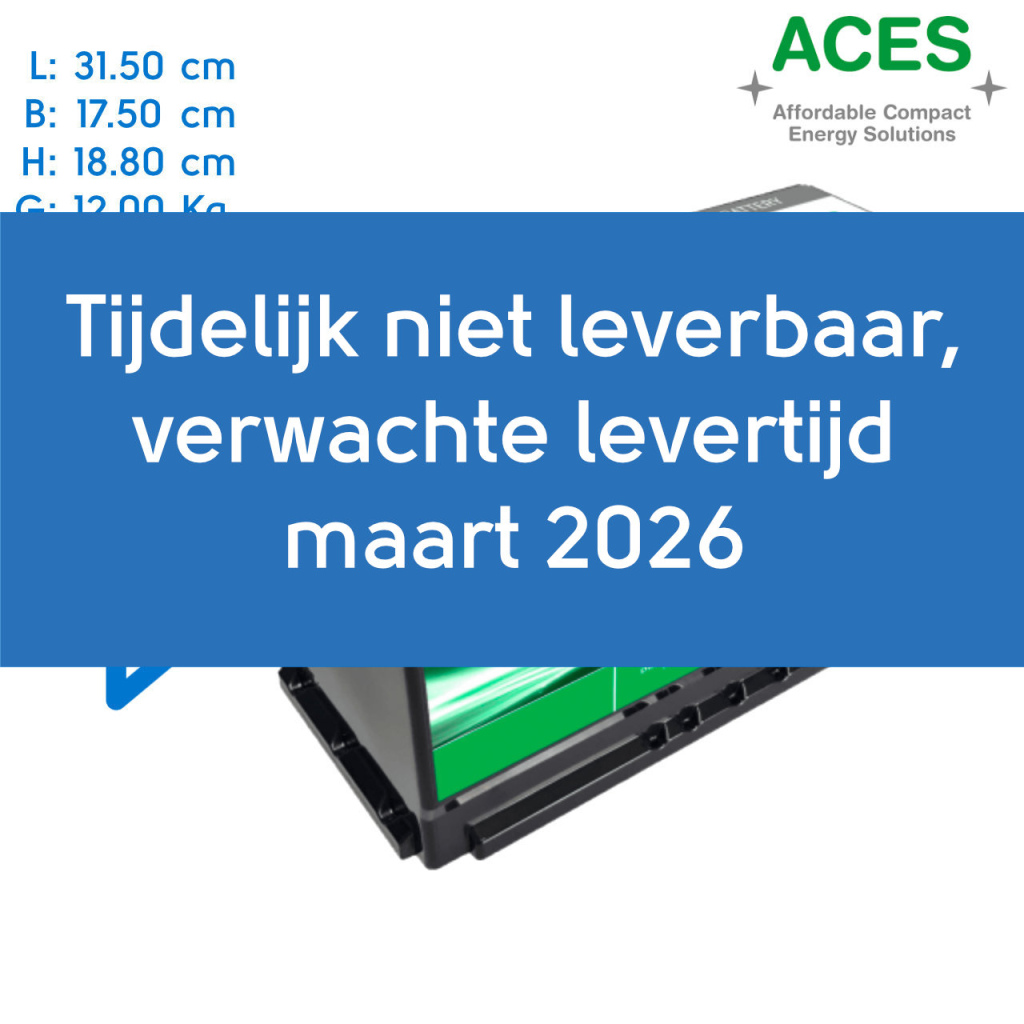 BBAtechniek - 12V 100Ah Aces Lithium accu HFAS (1x)