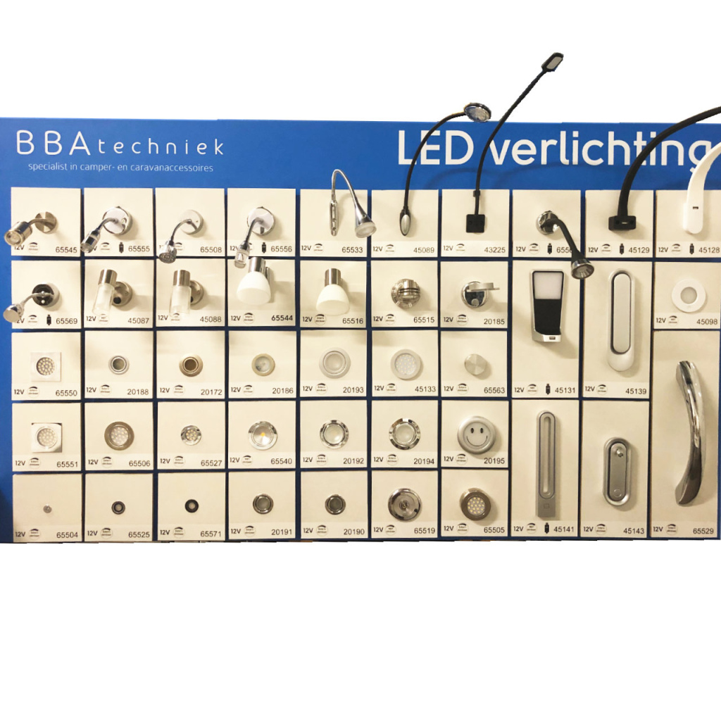 BBAtechniek - BBA demo paneel 15x45cm excl. demomateriaal (1x)