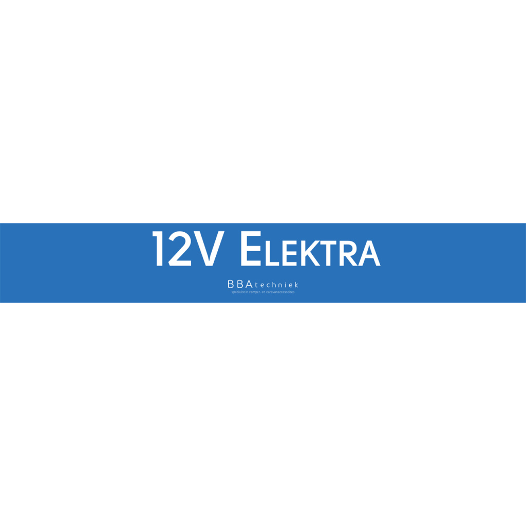 BBAtechniek - Stelling bord 12V Elektra 15x99cm (1x)