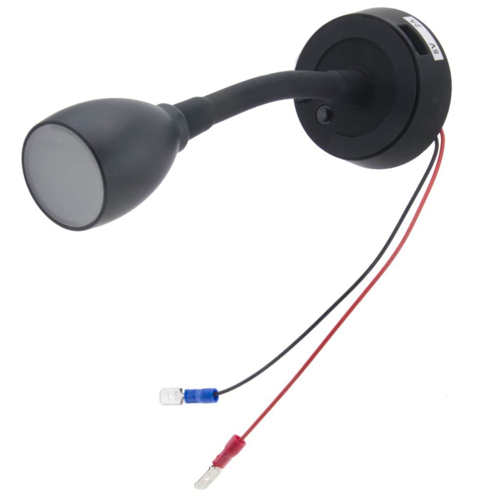 BBAtechniek - Veneto B flex LED spot 12V 1.8W 4000K USB (1x)