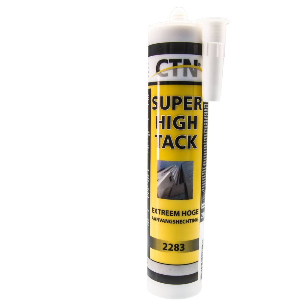 BBAtechniek - Super High Tack lijm wit 290ml (1x)