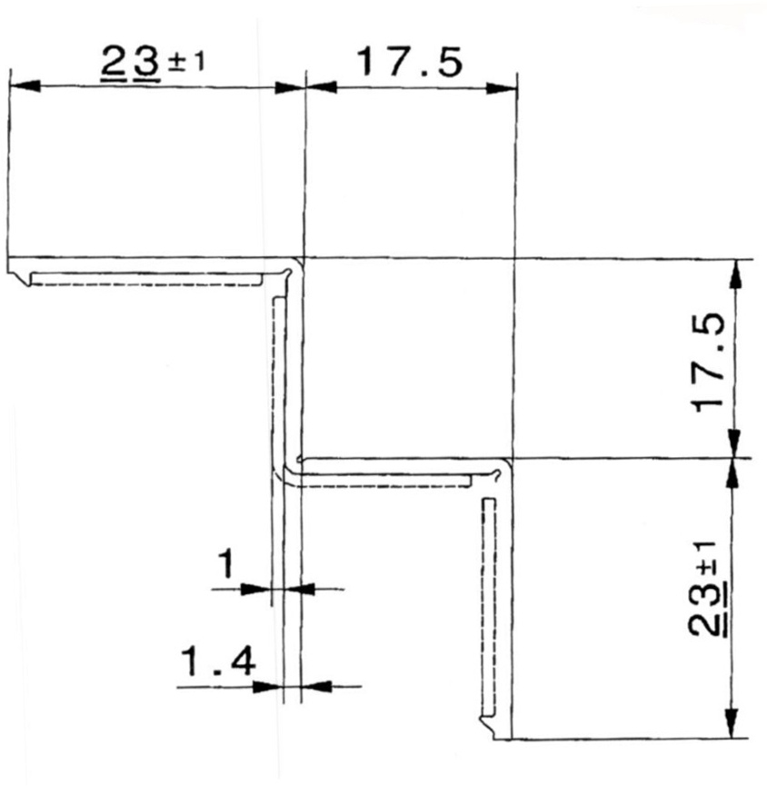 BBAtechniek - Onderlegrubber Knaus v.a. 2012, grijs (1x 65m)