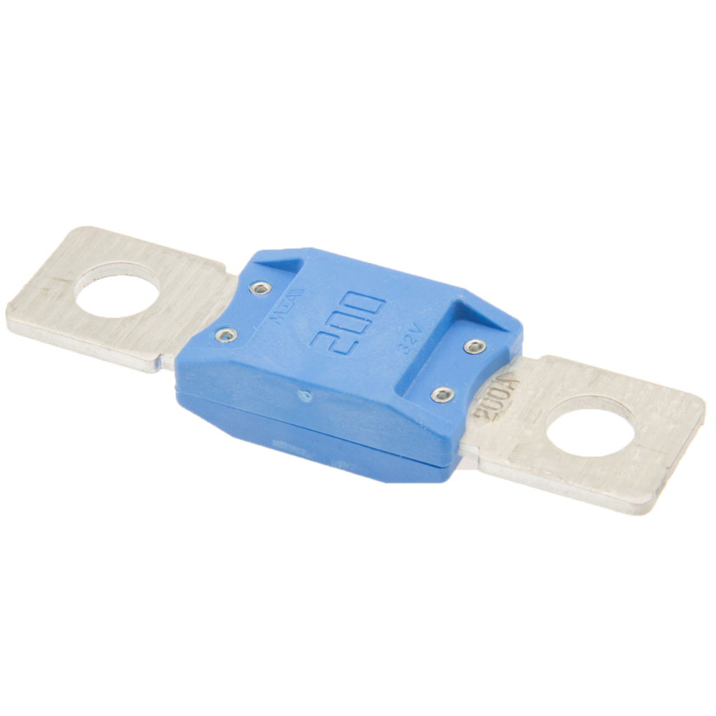 BBAtechniek - 200A Powerzekering mega blauw (5x)