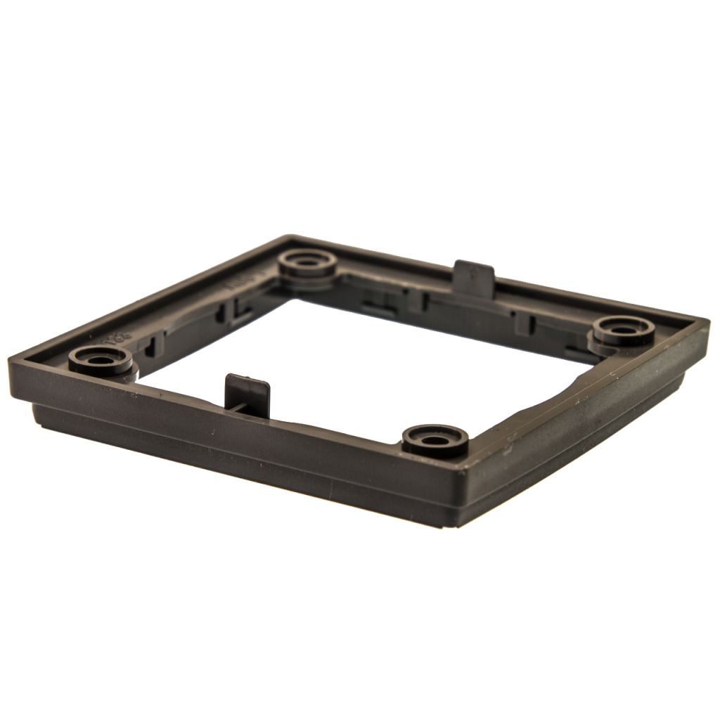 BBAtechniek - Afstandsraam 1-vak laag leigrijs S20.000 (1x)