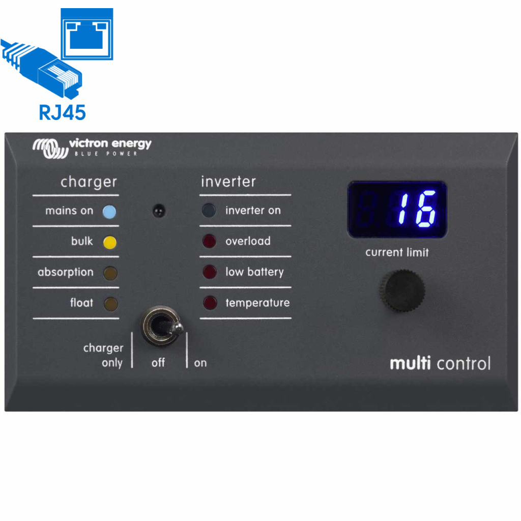 BBAtechniek - Victron digital multi control 200/200A GX 90º (1x)