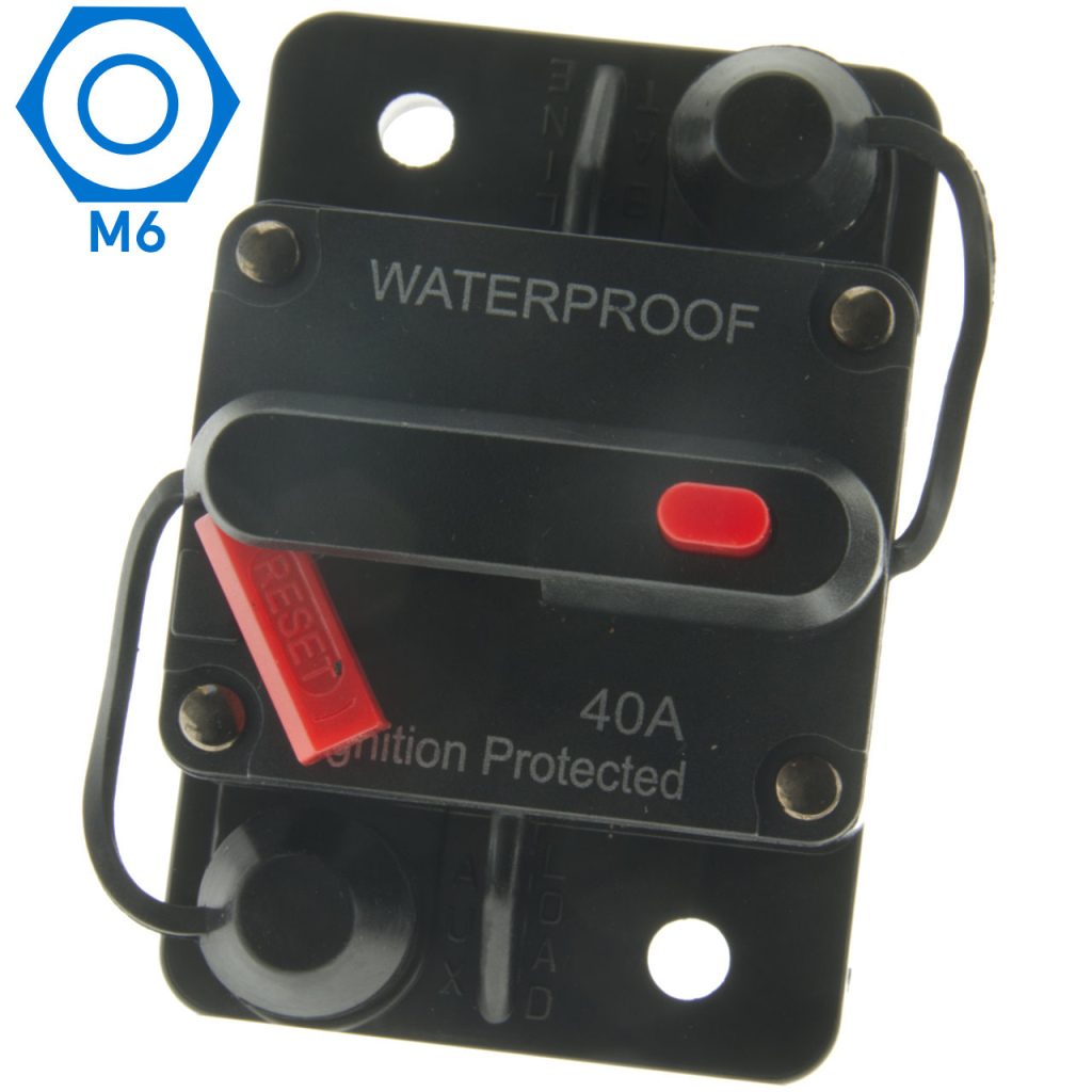 BBAtechniek - Automatische zekering 40A M6 (1x)