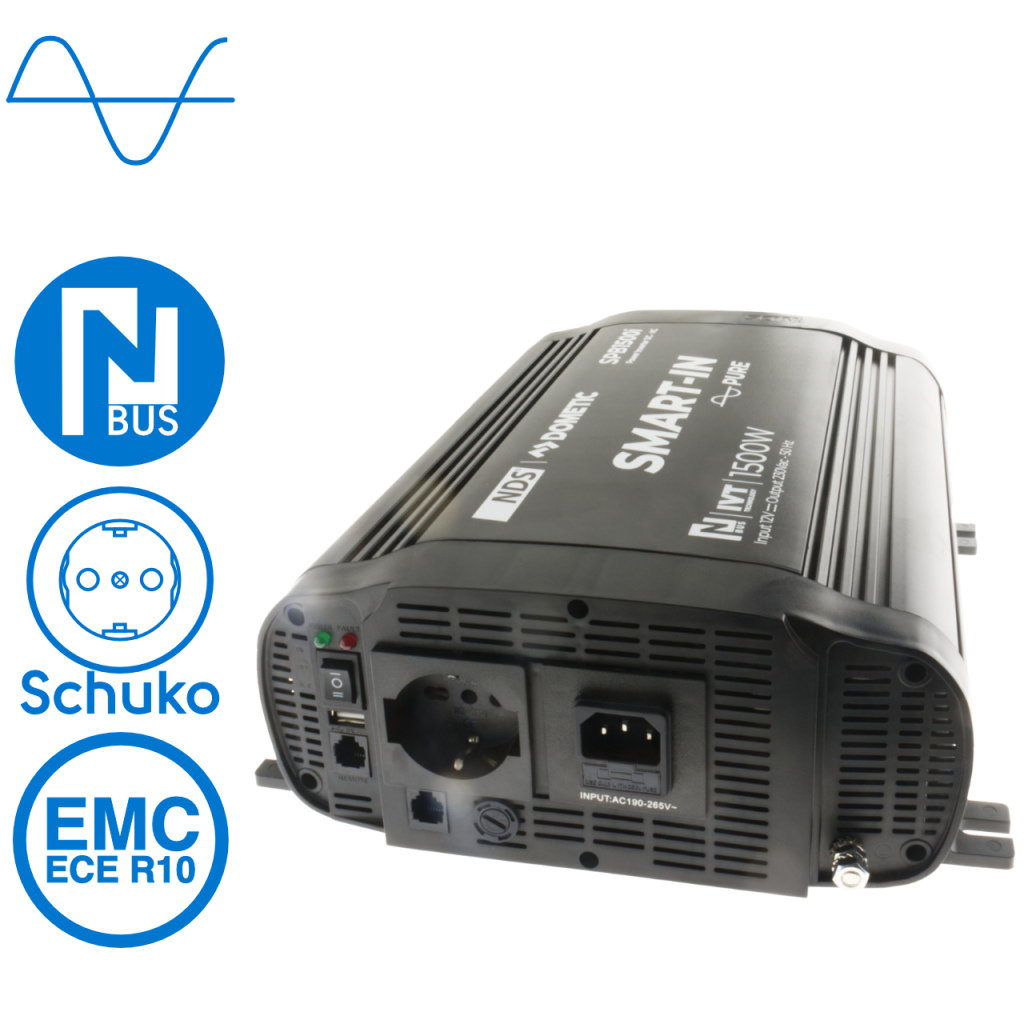 BBAtechniek - NDS SPB-1500-I inverter 12V 1500W IVT functie (1x)