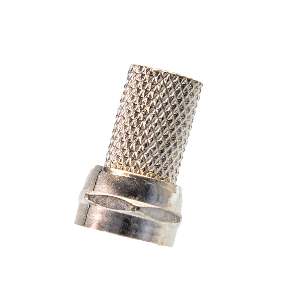 BBAtechniek - F-connector 6.5mm metaal (10x)