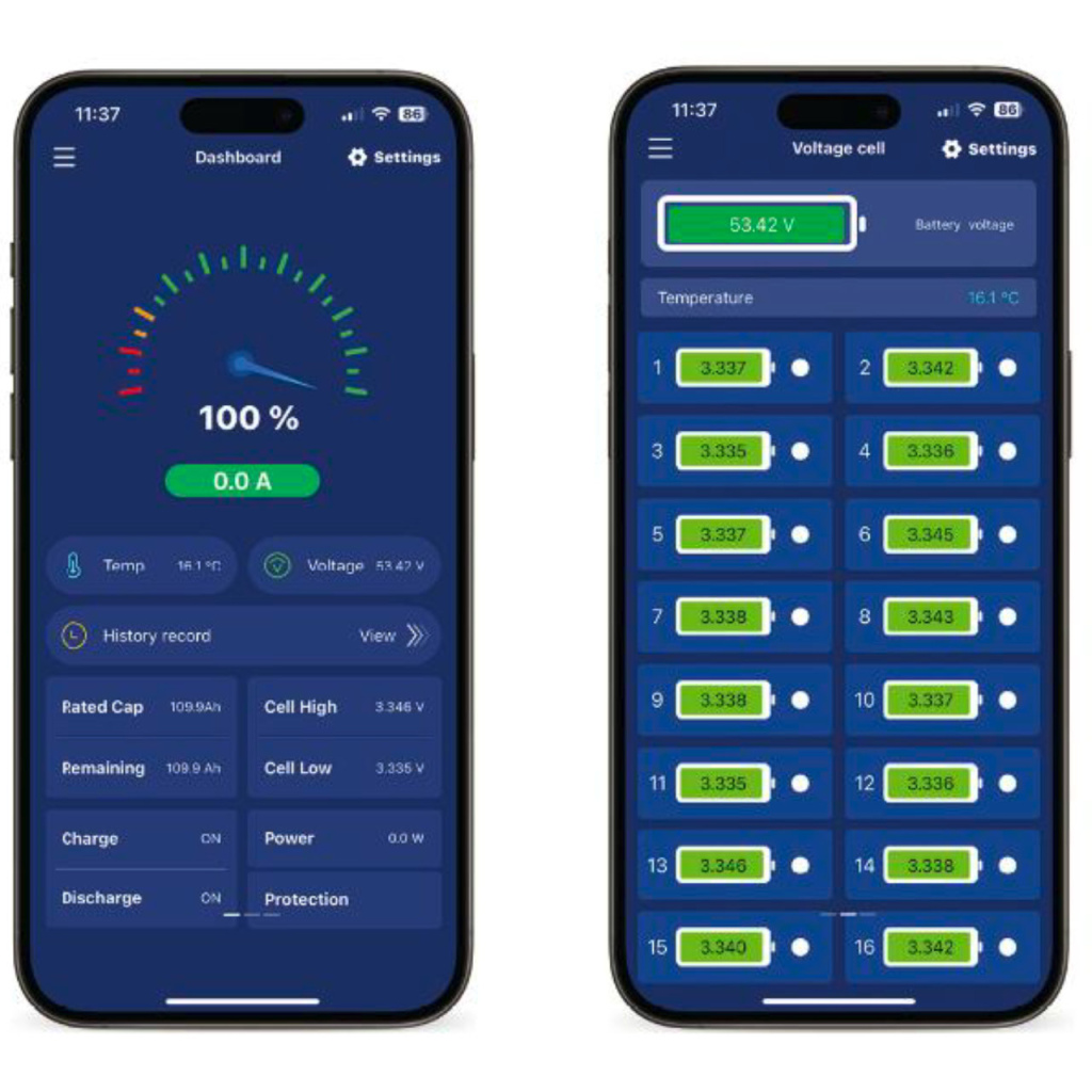 BBAtechniek - 12V 100Ah Aces Lithium accu HFAS (1x)