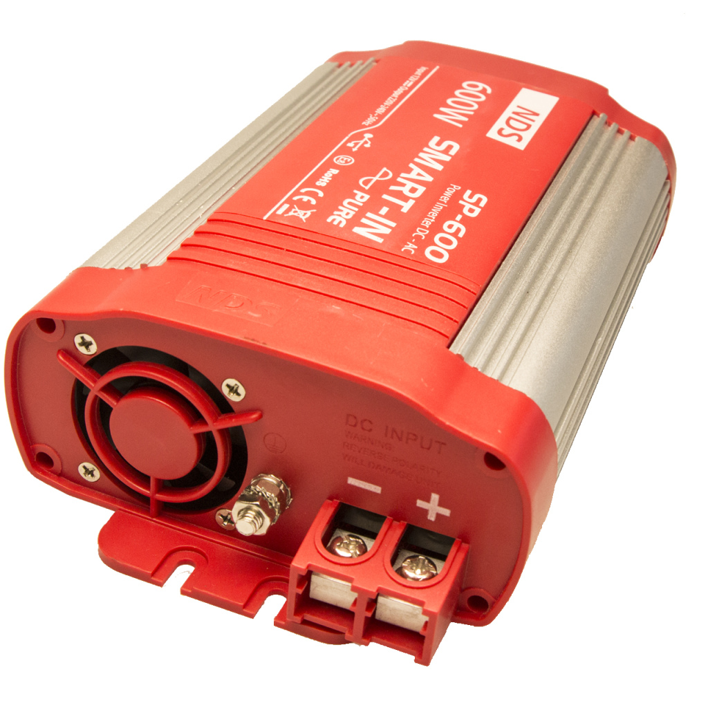 BBAtechniek - NDS SP-600 inverter 12V 600W USB-uitgang (1x)