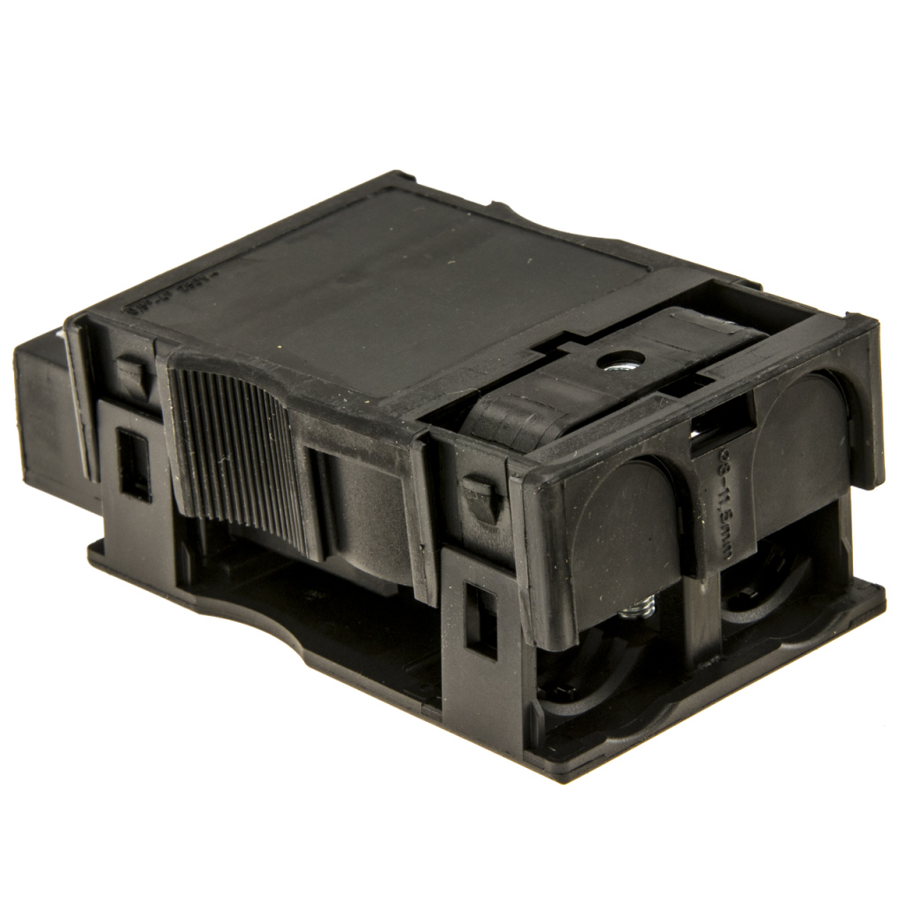 BBAtechniek - Wago Winsta Midi connector female zwart (1x)