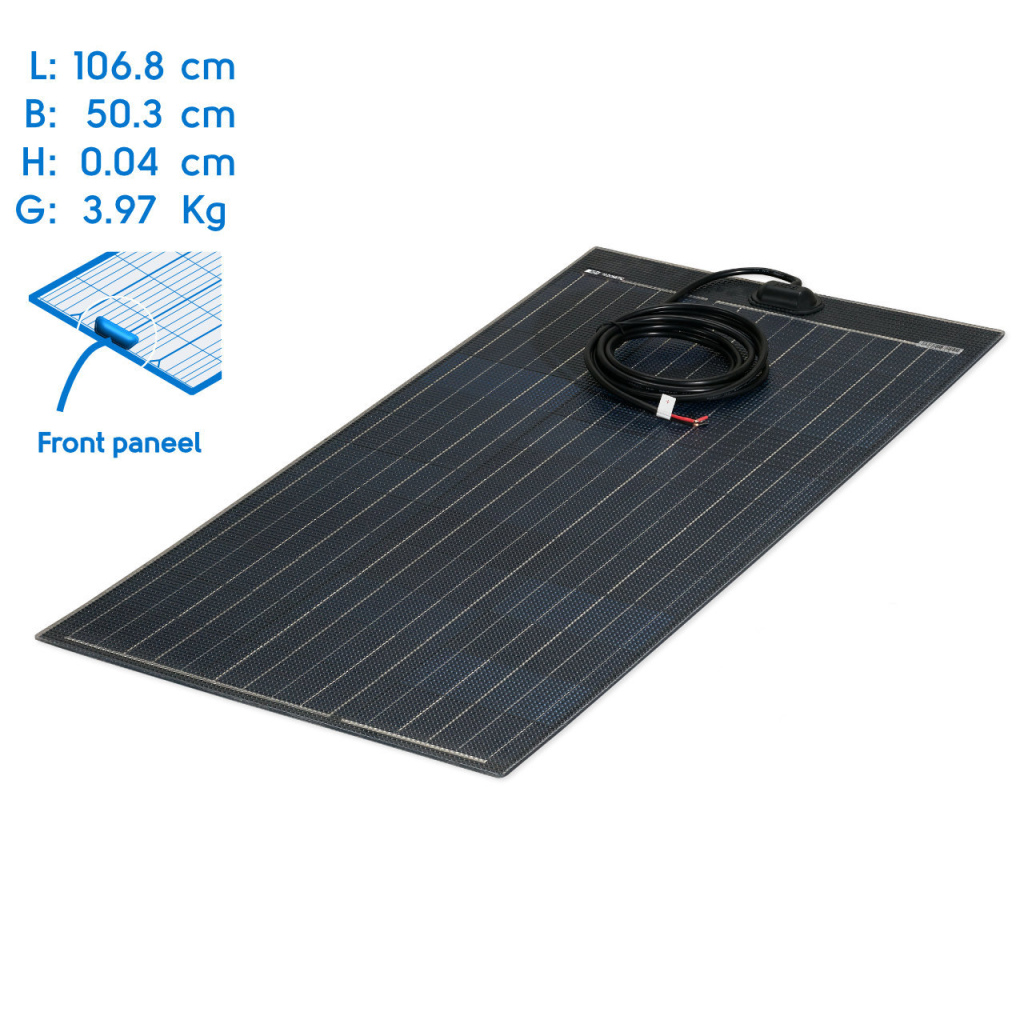 BBAtechniek - NDS Lightsolar 105W BOVEN 106.8x50.3x0.4cm (1x)