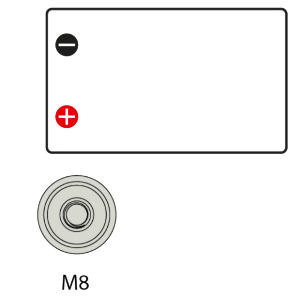 BBAtechniek - 12V 280Ah Aces Lithium accu zonder lader (1x)