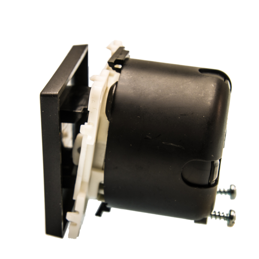 BBAtechniek - Wipschakelaar aan/uit 230V zwart S20.000 (1x)