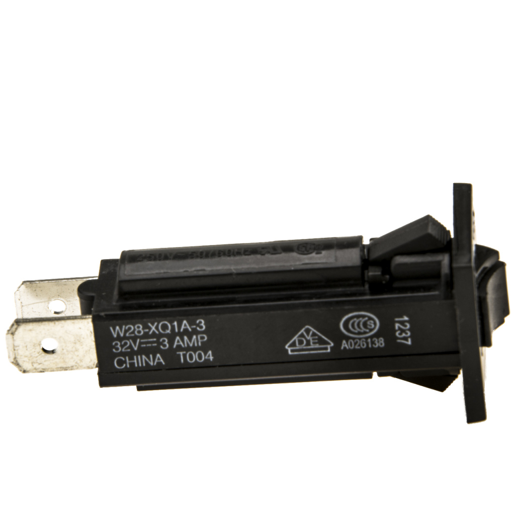 BBAtechniek - Thermal circuit breaker 3A 1Pole 32V 250V(1x)