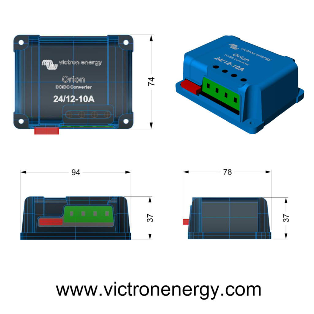 BBAtechniek - Victron Orion 12/24-10A non isolated (1x)
