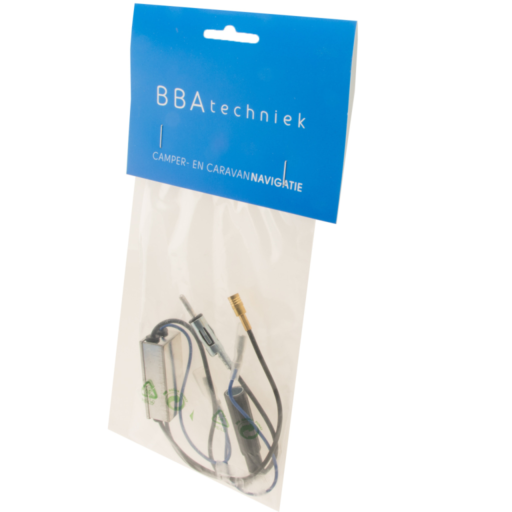 BBAtechniek - Alpine DAB-splitter actief DIN-SMB (1x)