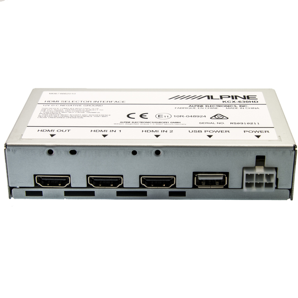 BBAtechniek - Alpine KCX-630HD-HDMI selector interface (1x)