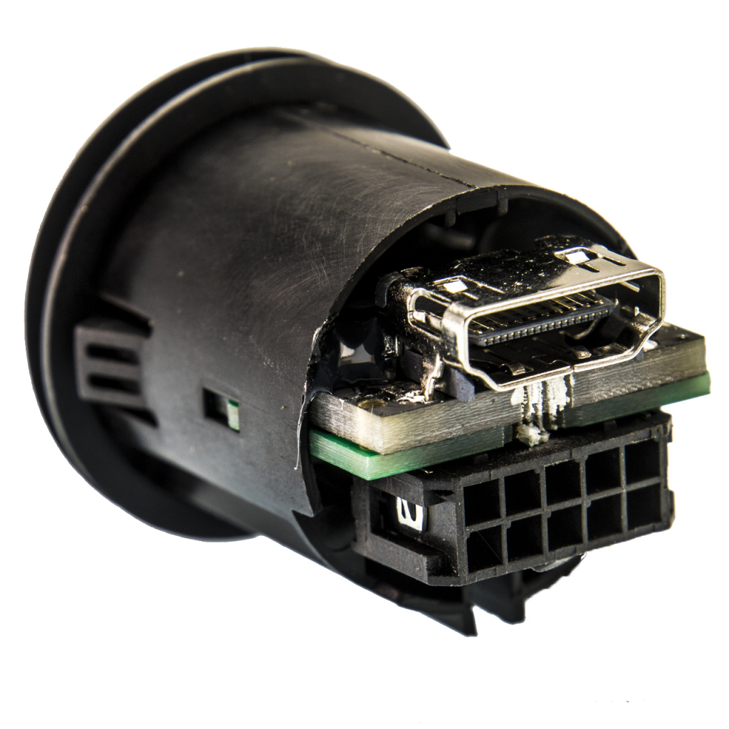 BBAtechniek - Alpine KCU-1H USB/HDMI verlengkabel 1,8m (1x)