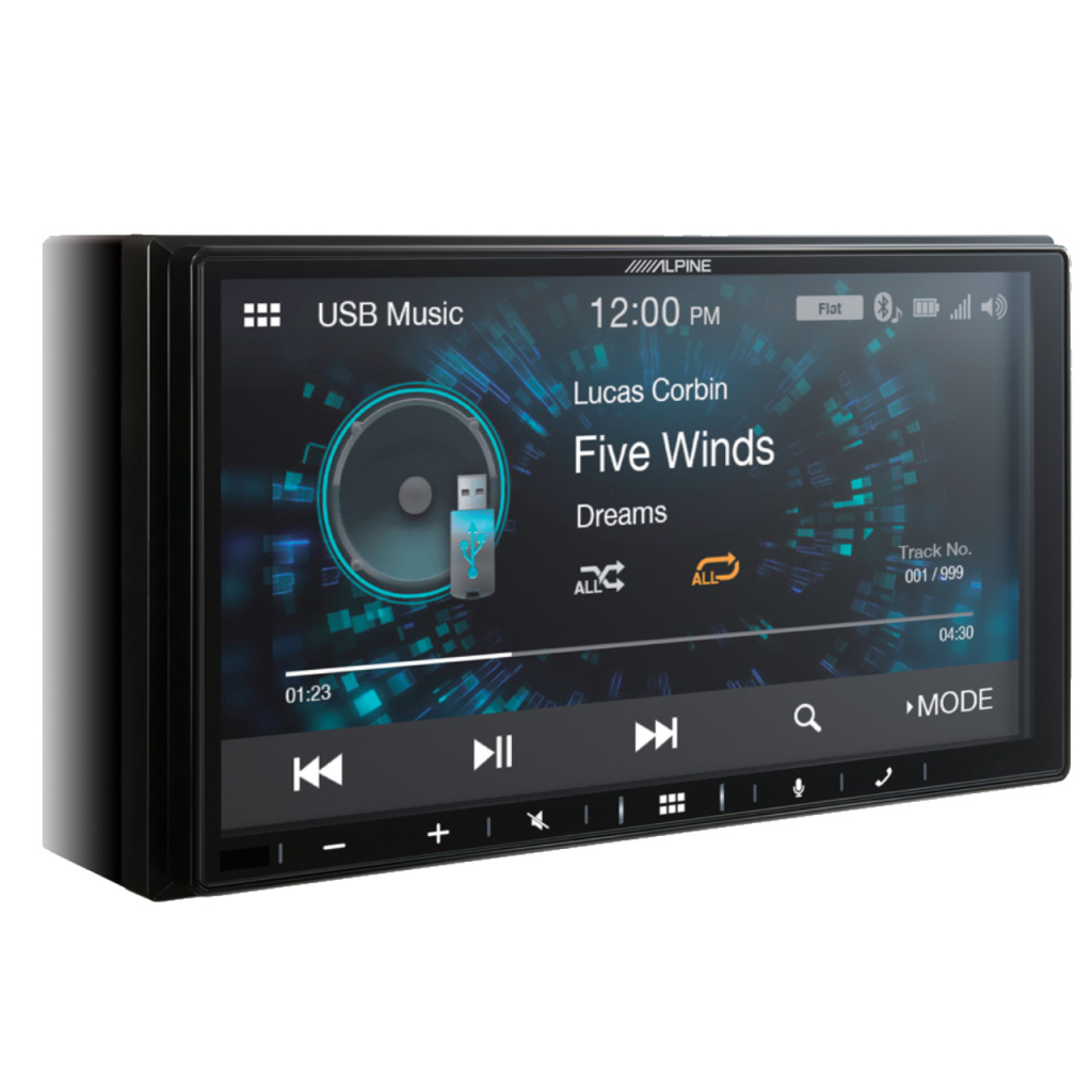 BBAtechniek -  7” iLX-W690D DAB Alpine navigatie 2Din (1x)