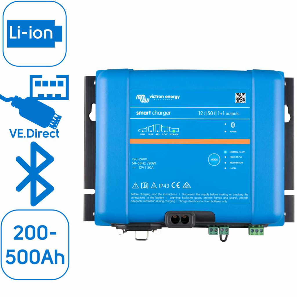 BBAtechniek - Phoenix Smart Charger 12/50(1+1) 120-240V (1x)