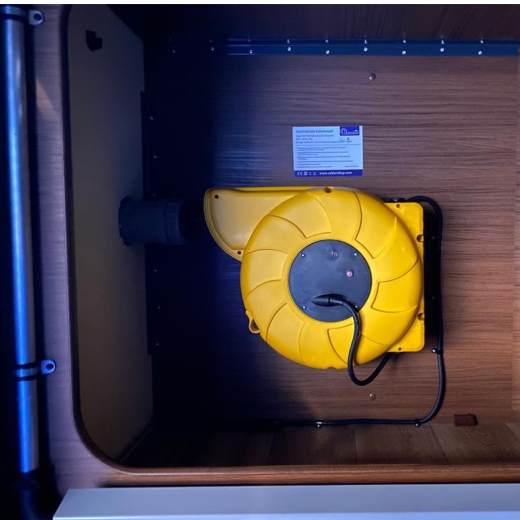 BBAtechniek - ROLL-UP-CABLE 2.0 20m wit Fiat Bianco 210 MKII(1x)