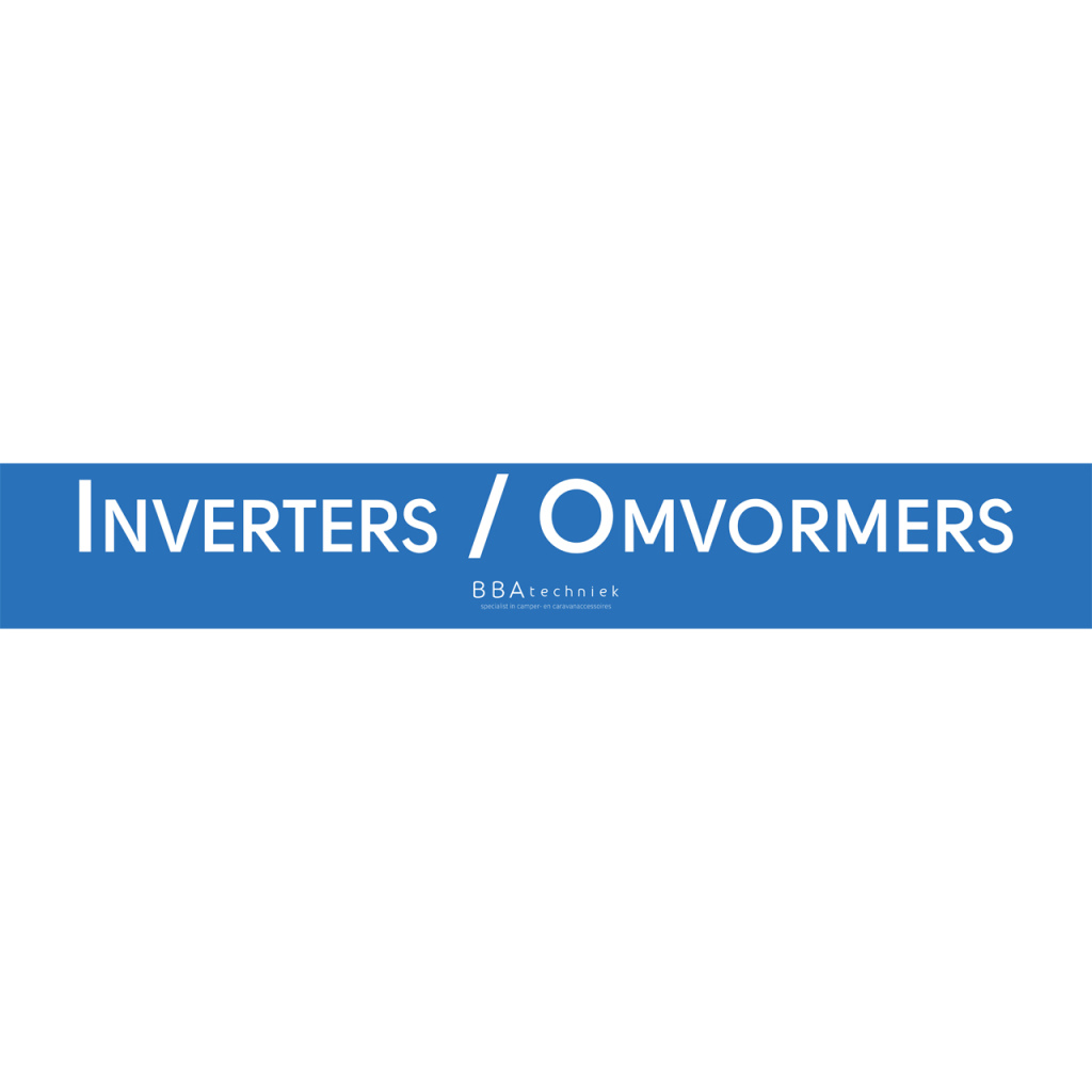 BBAtechniek - BBA shop stellingbord Inverters/Omvormers (1x)