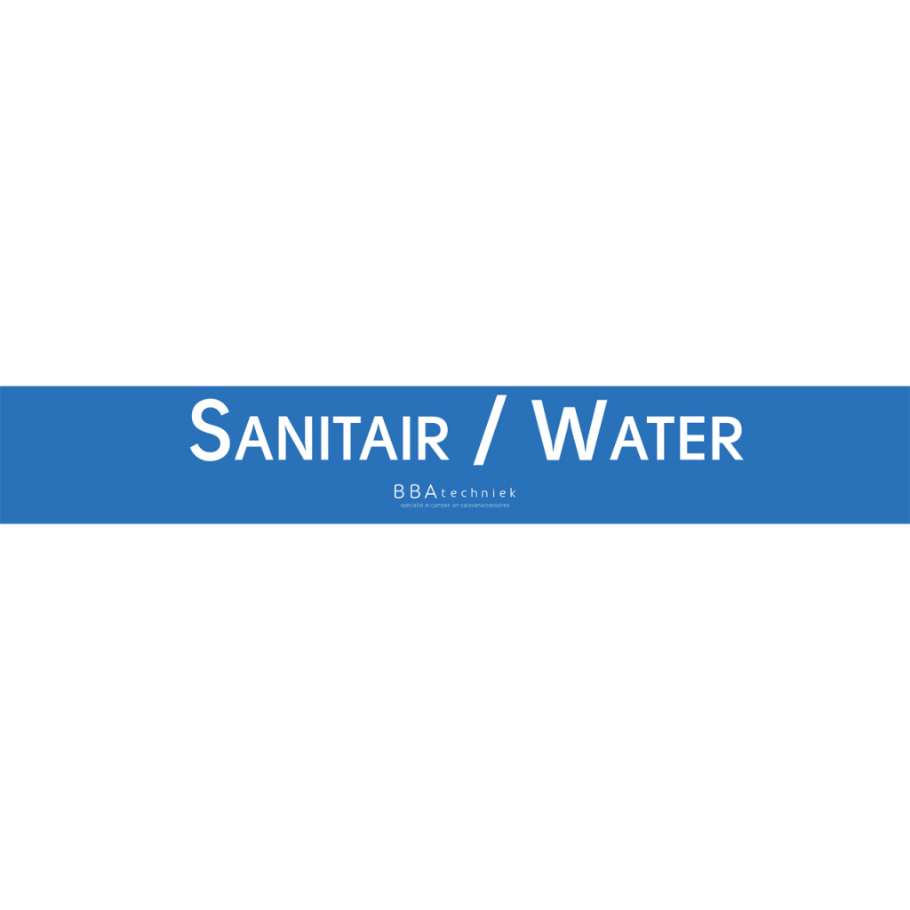 BBAtechniek - BBA shop stellingbord Sanitair / Water  (1x)