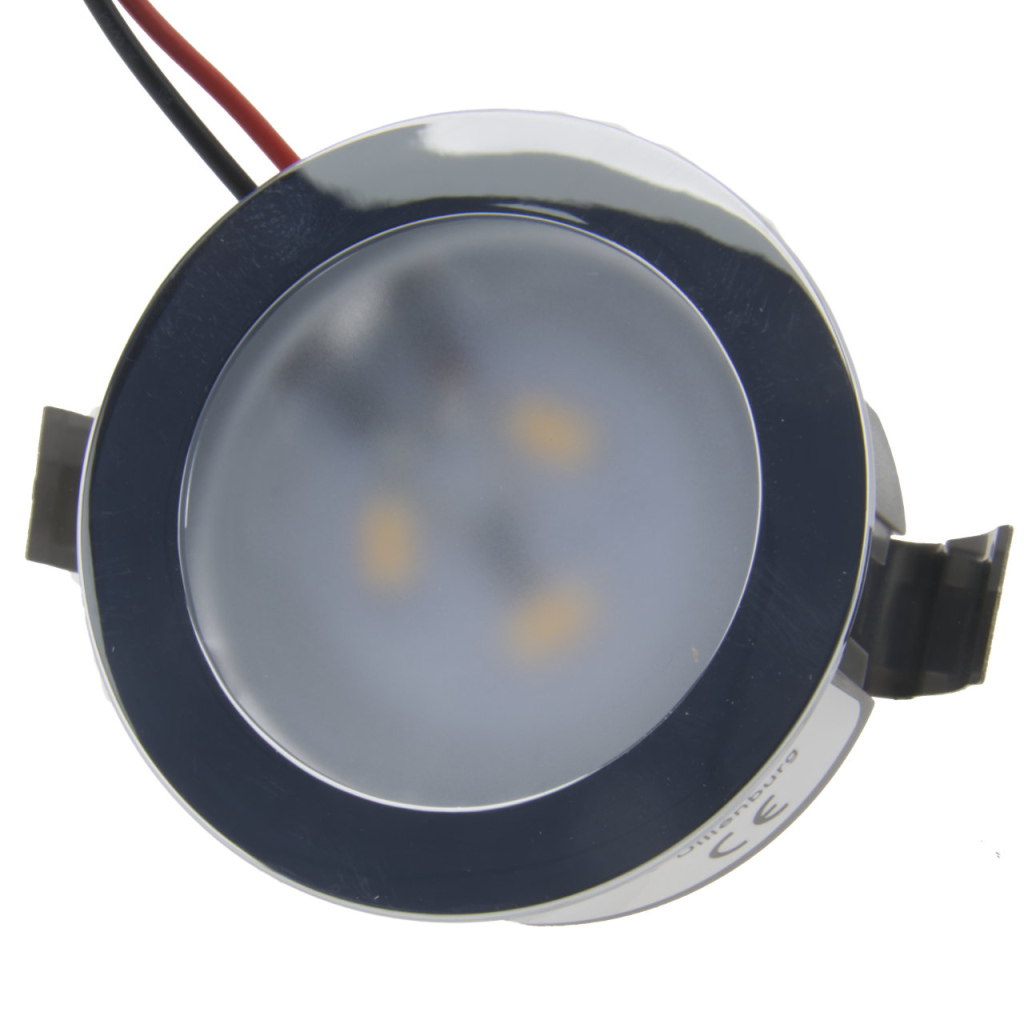 BBAtechniek - Dometic LED inbouwspot chroom 12V 1.5W (1x)