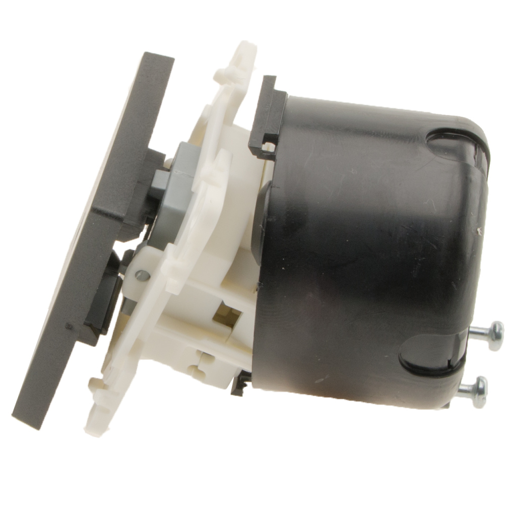 BBAtechniek - Controleschakelaar LED 230V zwart S20.000 (1X)