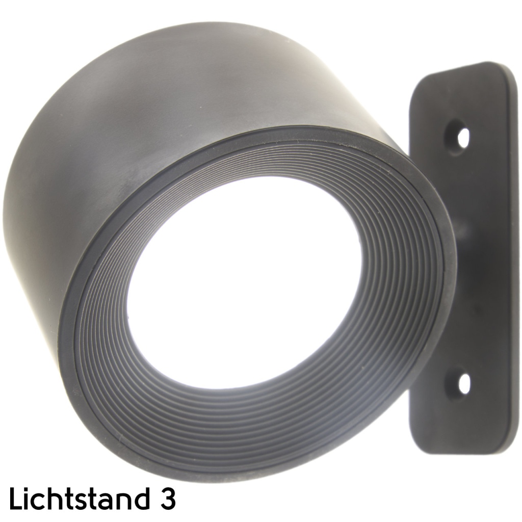 BBAtechniek - Capri draaibare zwarte magneetspot LED (1x)