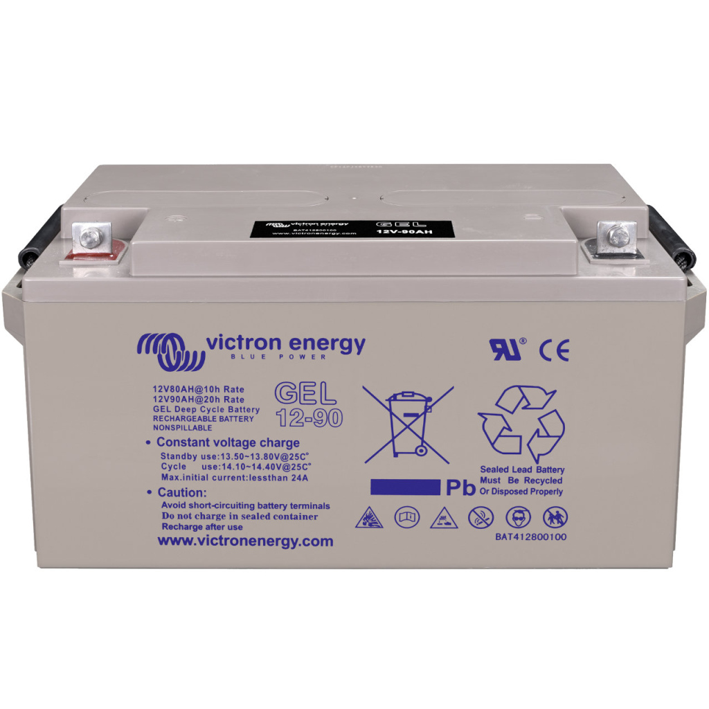 BBAtechniek - Victron Gel accu 12V 90Ah M6 (1x)