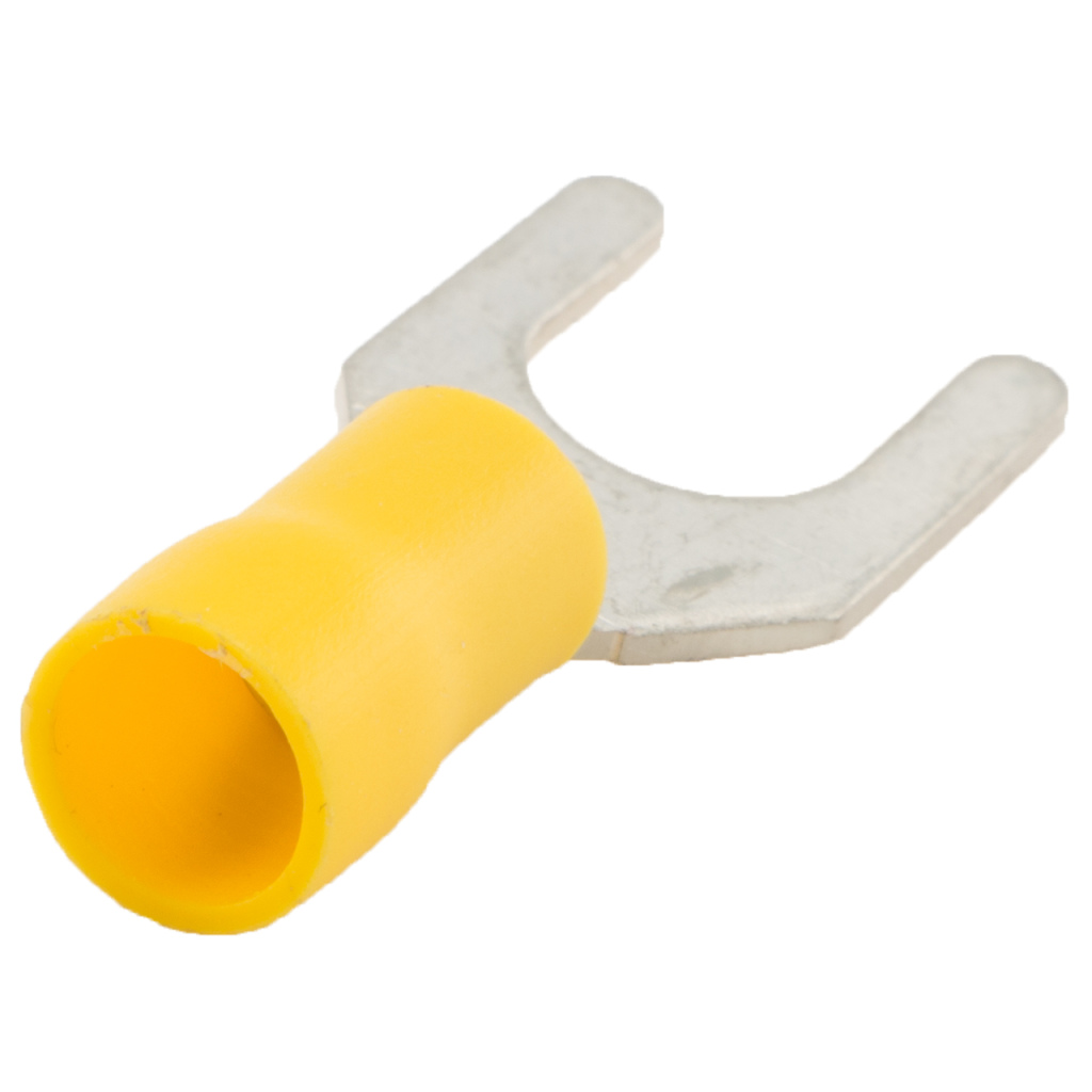 BBAtechniek - Kabelschoen vork Ø8.4mm geel (50x)