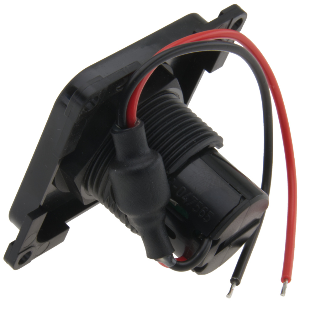 BBAtechniek - USB-C/A contactdoos DC/5V 3600mA zwart S20.000(1x)