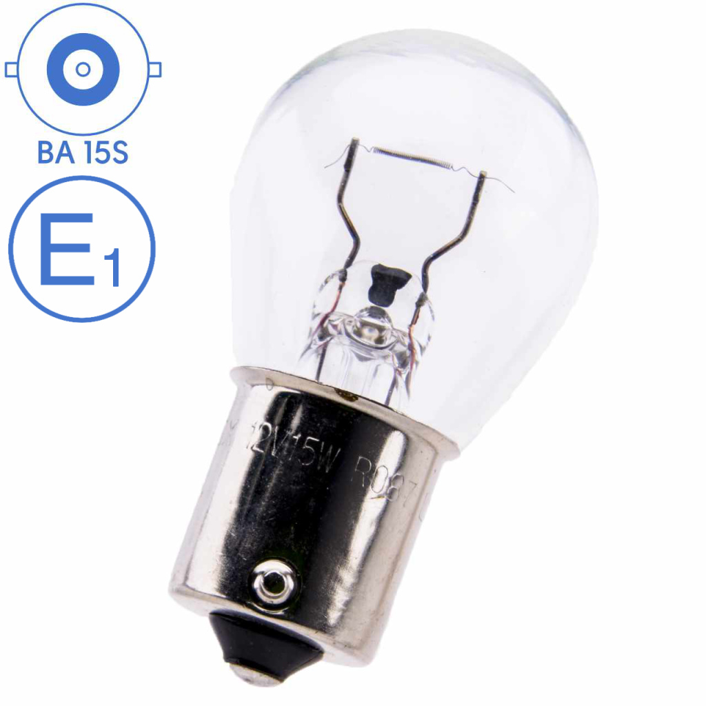 BBAtechniek - BA15S 12V 15W BS211 lamp (10x)