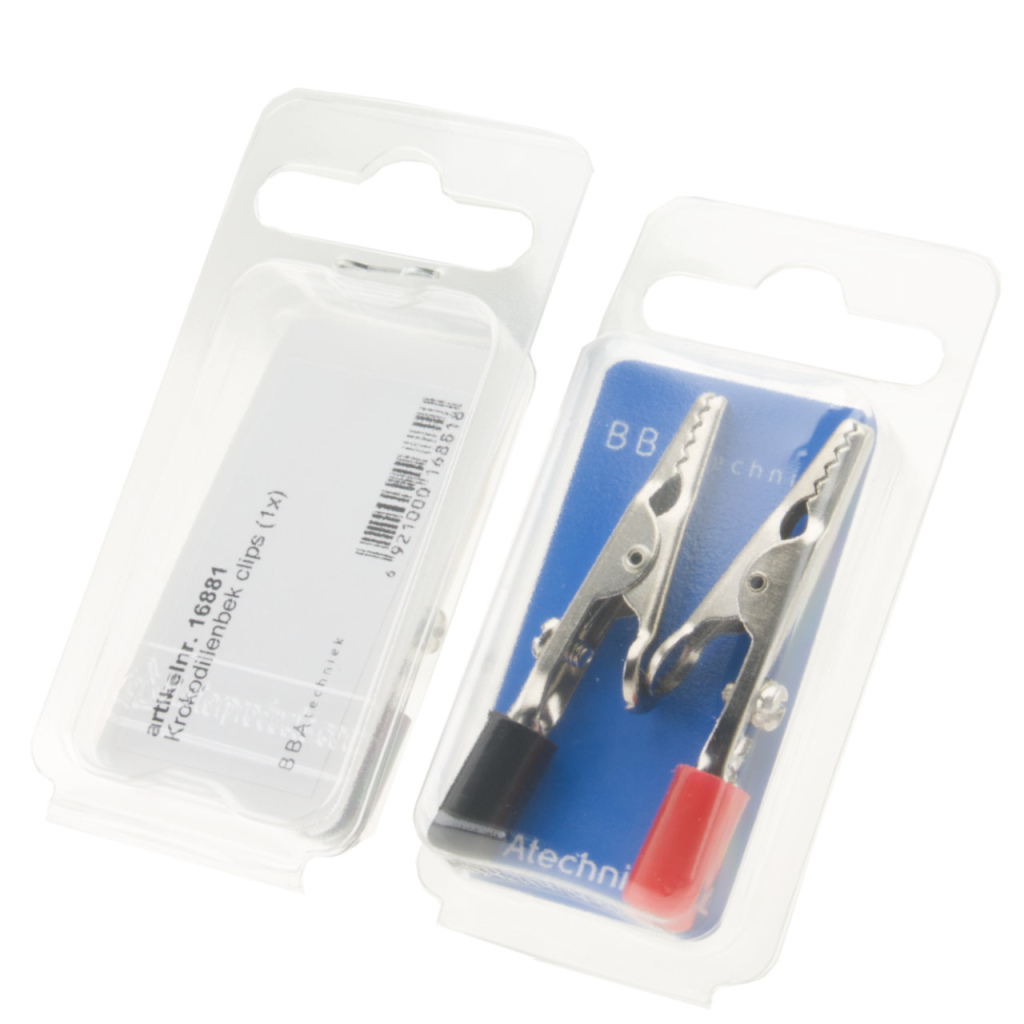 BBAtechniek - Krokodillenbek clips (1x)