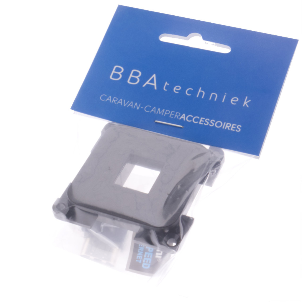 BBAtechniek - S 30.000 HDMI High Speed contact zwart (1x)