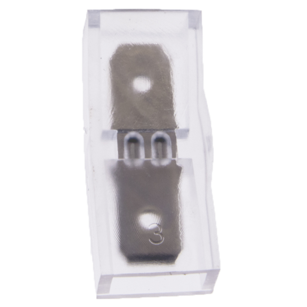 BBAtechniek - Doorverbindconnector 1-polig 6.3x0.8mm (5x)