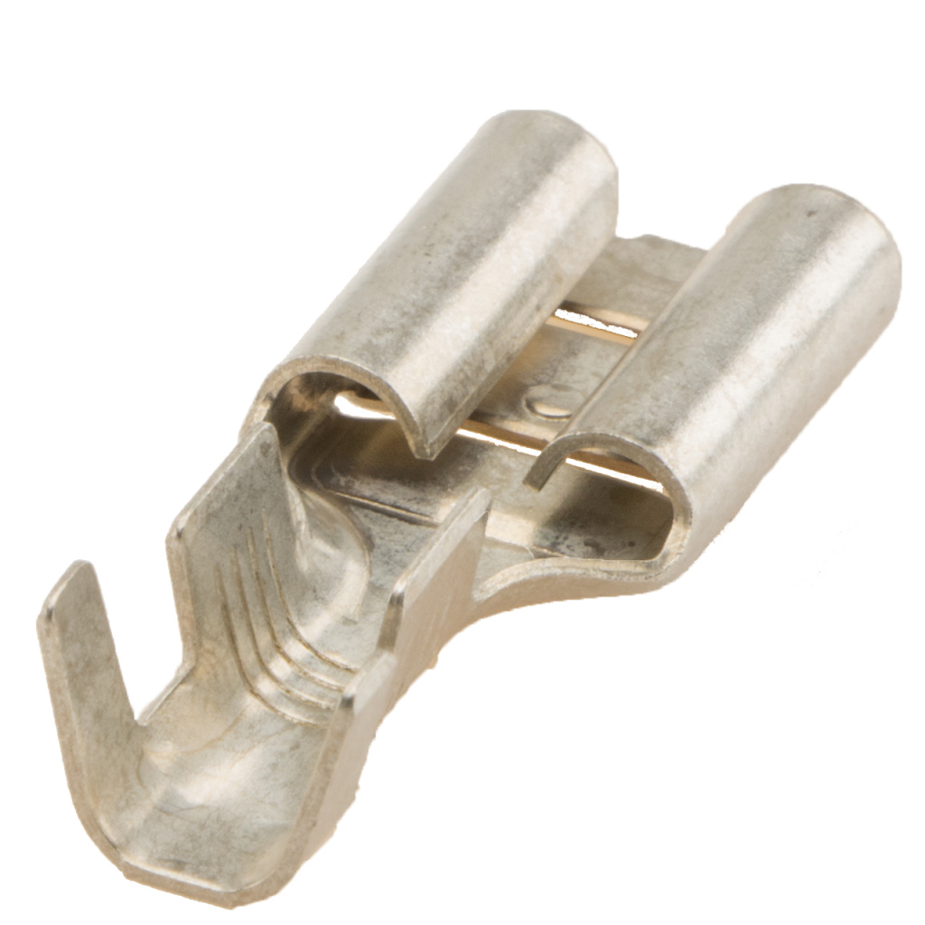 BBAtechniek - Vlakstekerhuls vertind 9.5 2.5 -6.0mm² (100x)