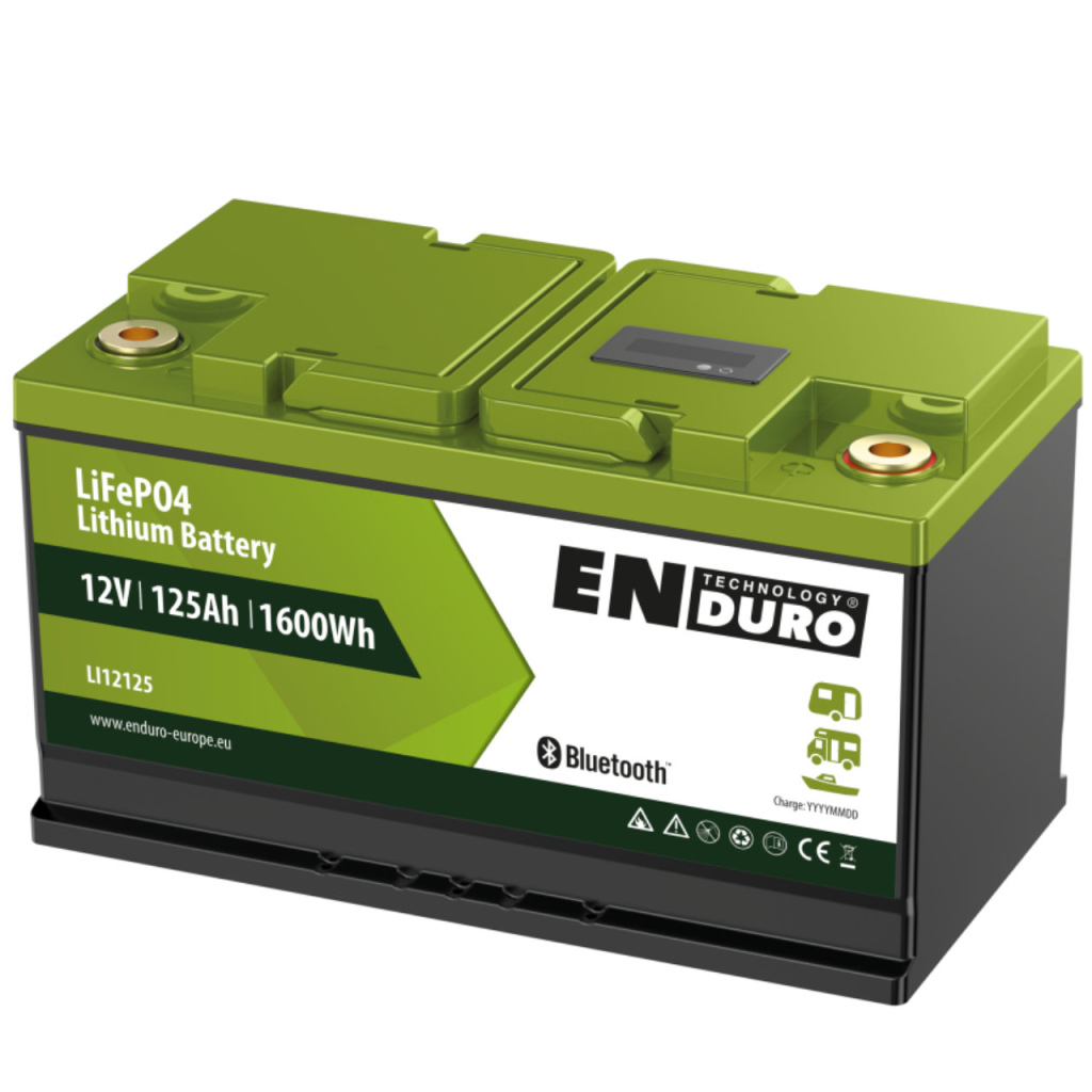 BBAtechniek - 12V 125Ah 1600Wh LI12125 Lithium accu (1x)