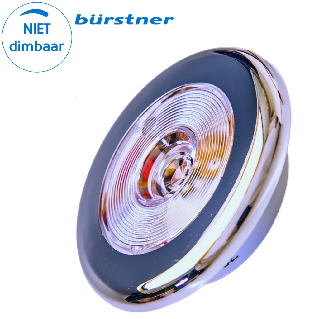 BBAtechniek - Faretto LED inbouwspot met drukschakelaar 1W (1x)