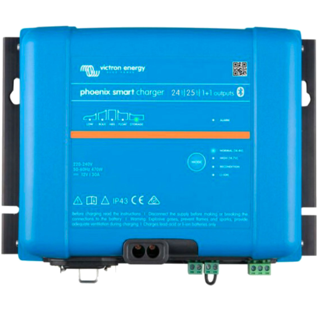 BBAtechniek - Victron Phoenix Smart lader 24/25 1+1 120-240 (1x)