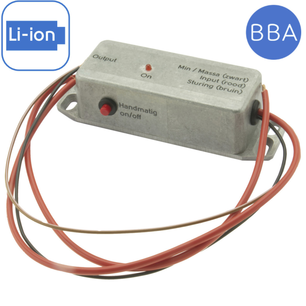 BBAtechniek - BBA startaccu-meelader bedienbaar met PowerLED(1x)